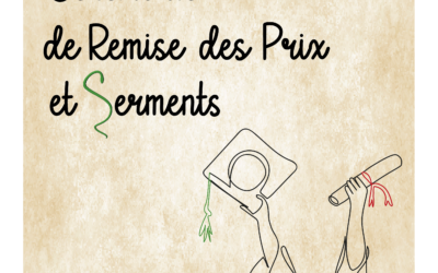 CEREMONIE DE REMISE DES PRIX & SERMENTS